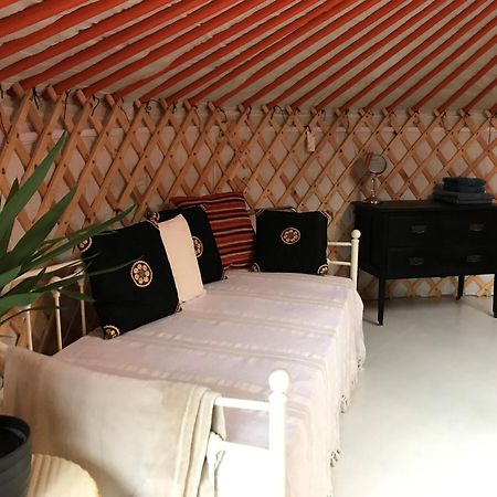 ホテル Gilfach Gower Farm Luxury Yurt With Hot Tub アンマンフォード エクステリア 写真