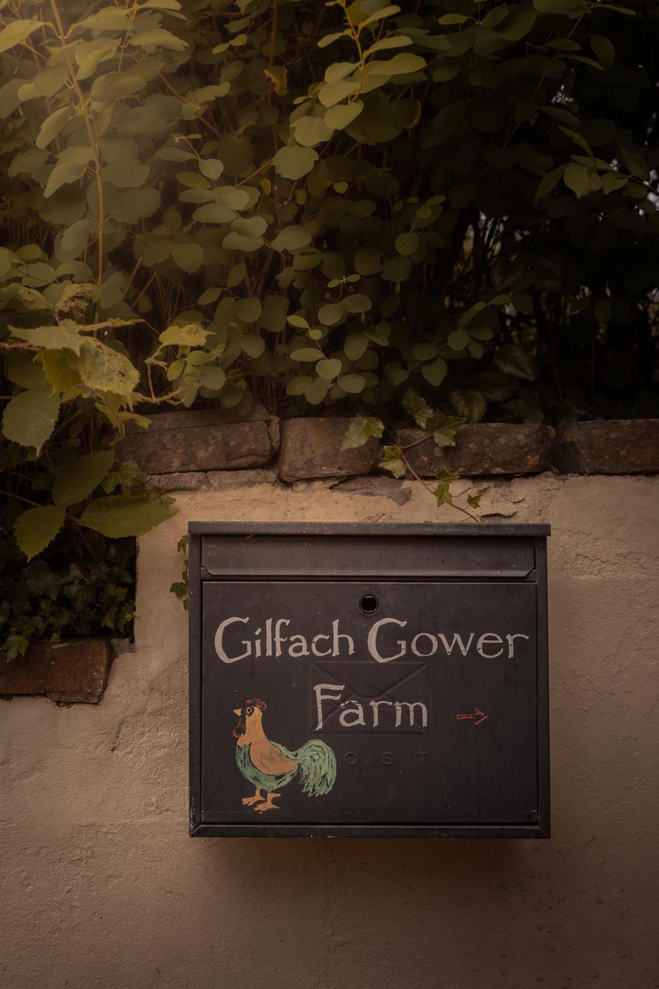 ホテル Gilfach Gower Farm Luxury Yurt With Hot Tub アンマンフォード エクステリア 写真